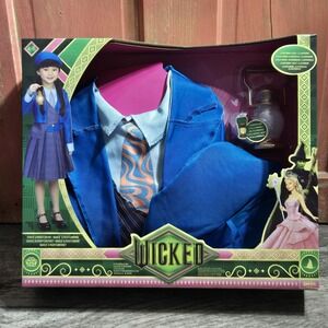 NEW WICKED Deluxe Shiz Halloween Costume University School Uniform Size 4 - 6X
